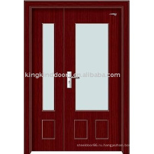 ПВХ/МДФ двери (JKD-XD685) со стеклом